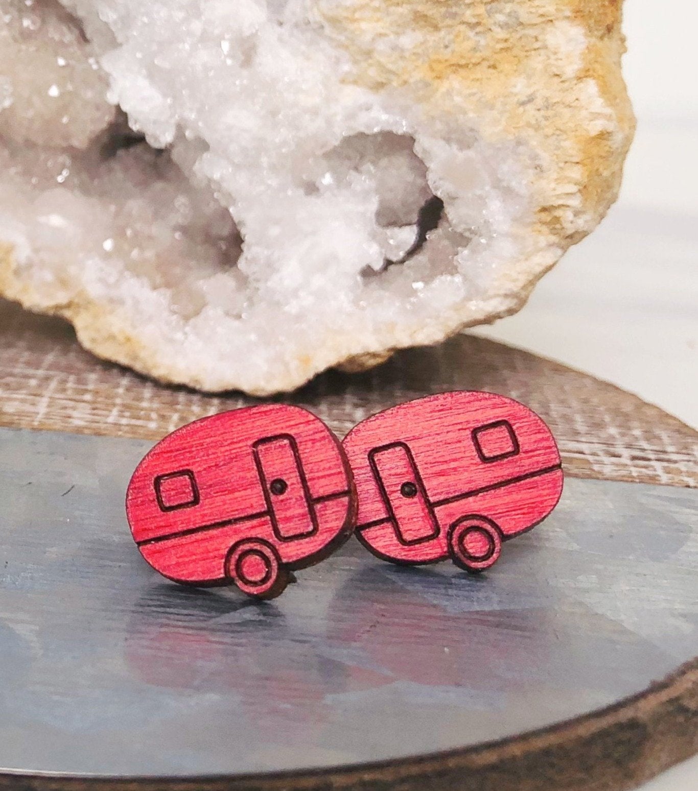 Airstream Dream Camping RV Hardwood Studs