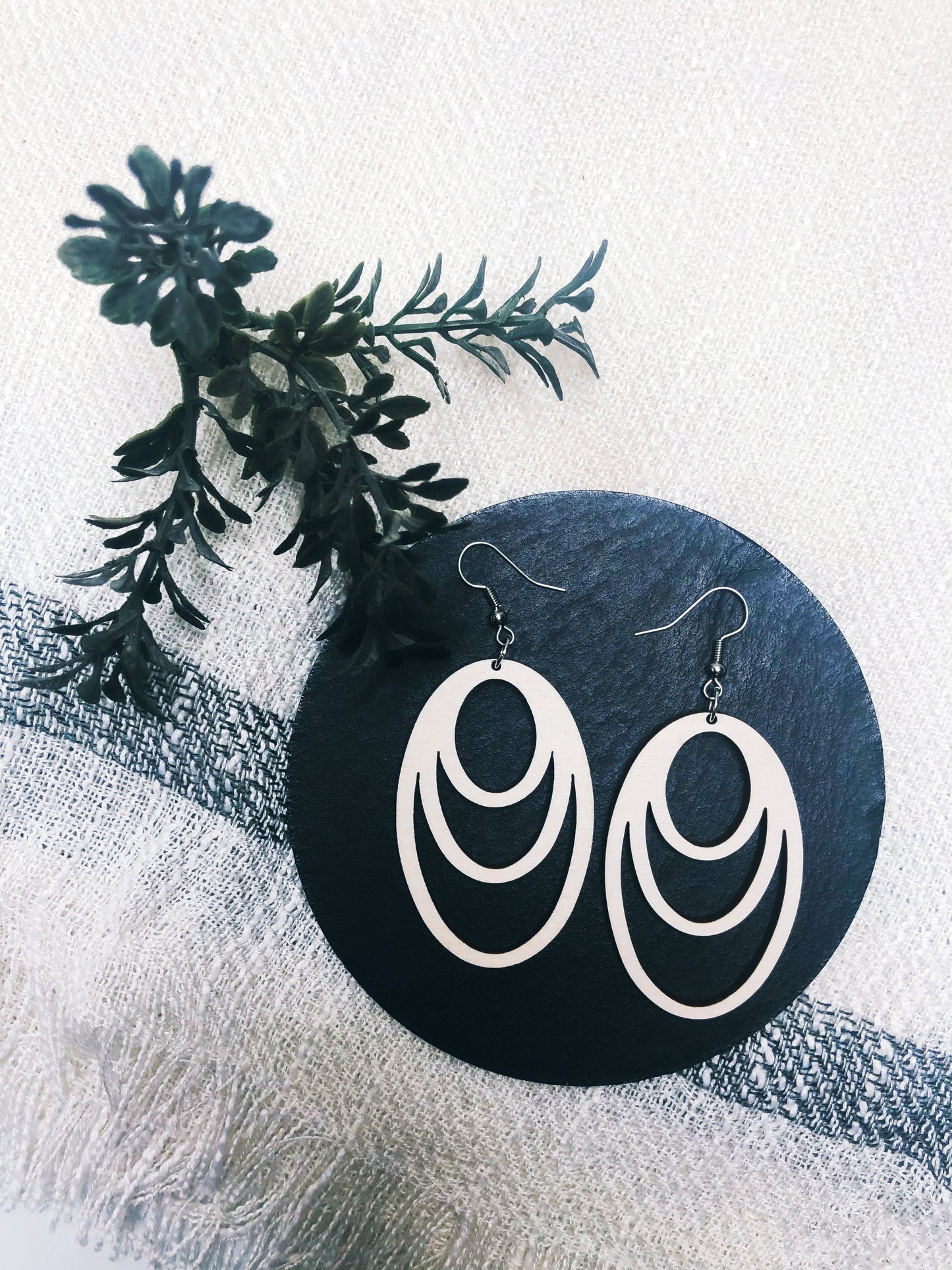 Cindy Lou Triple Hoop Earrings