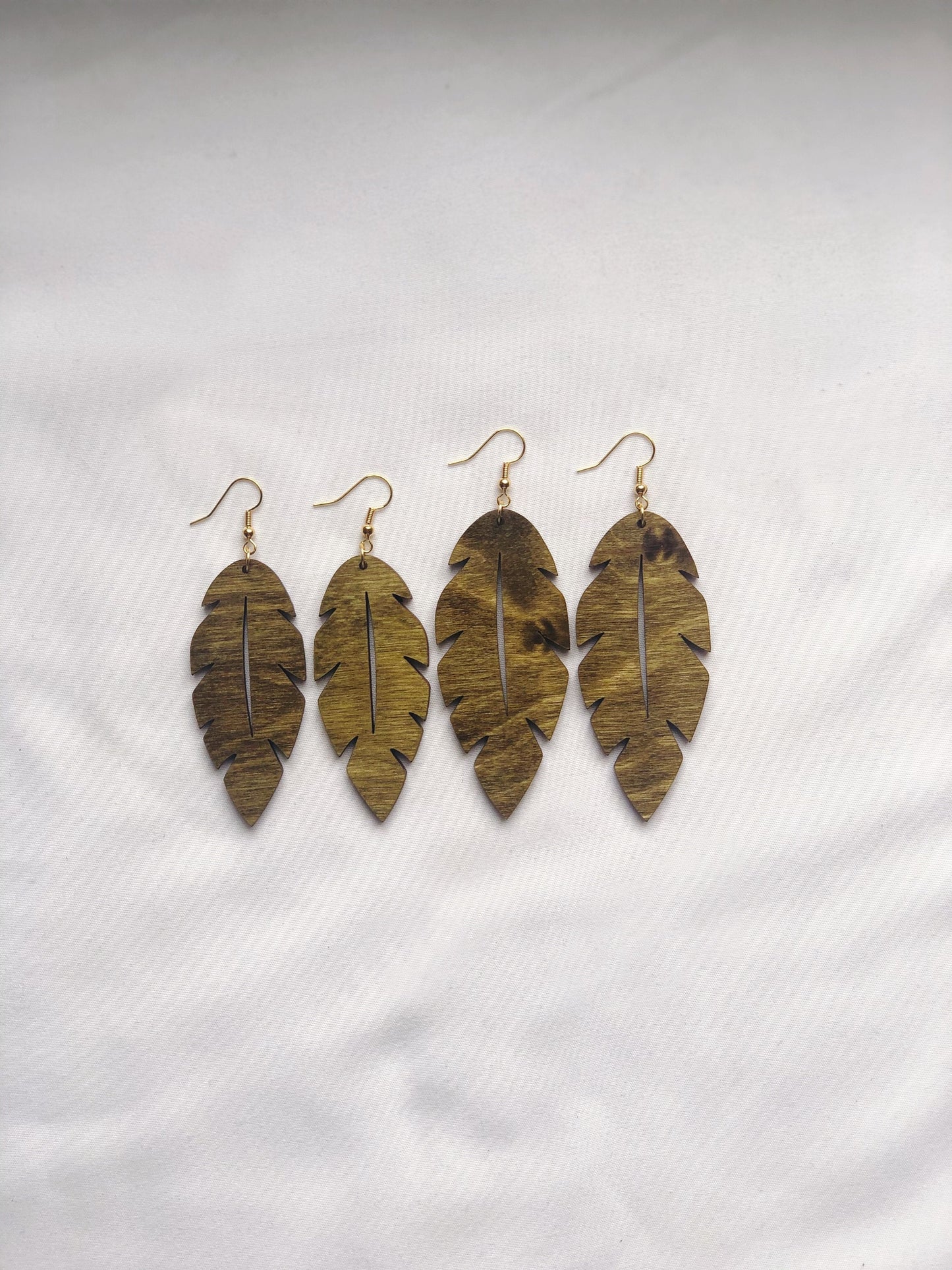 Palm Beach Leaf Earring