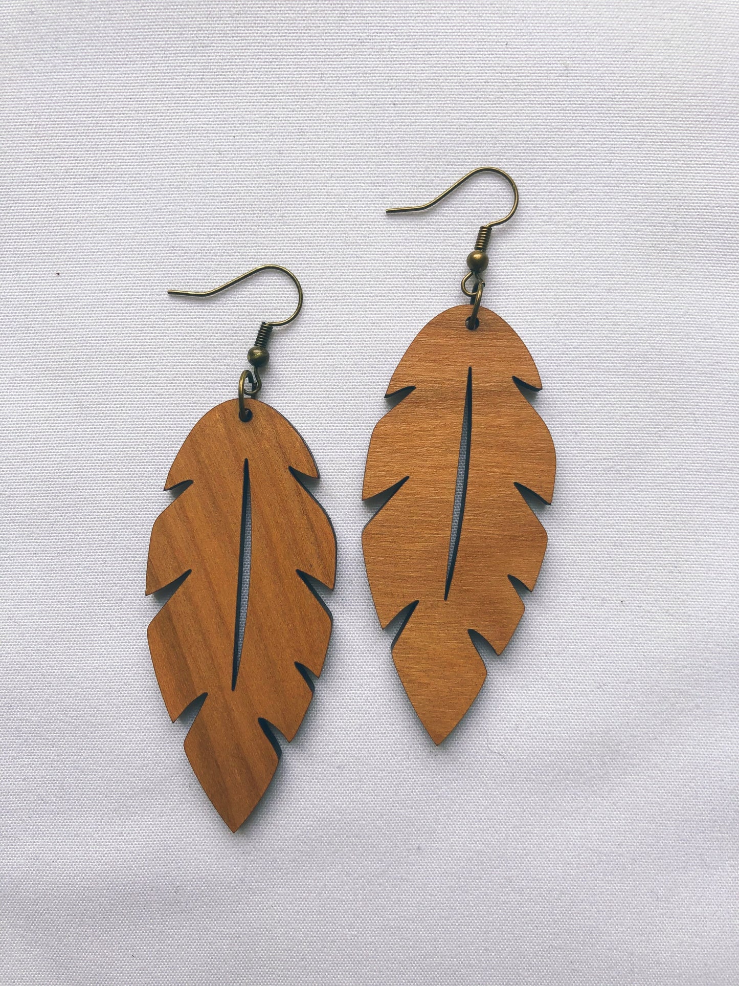 Palm Beach Leaf Earring
