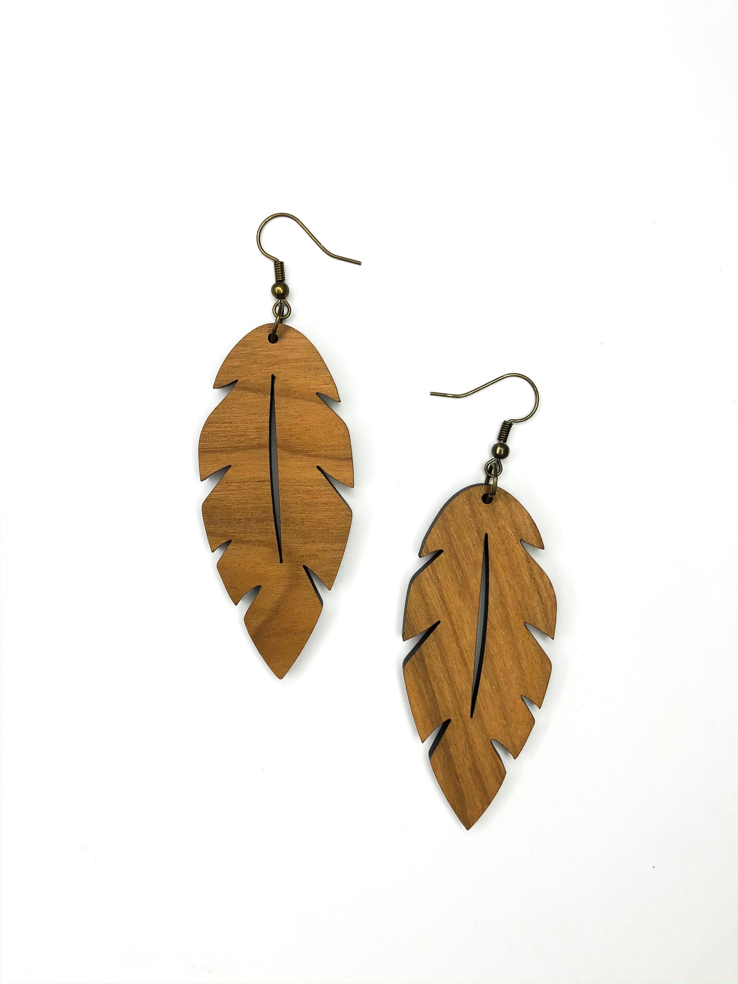 Palm Beach Leaf Earring