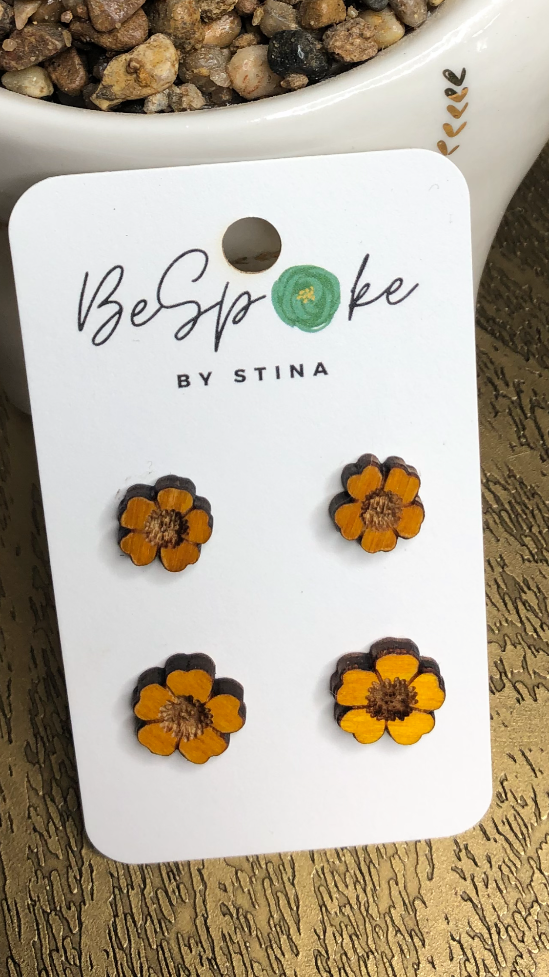 Mommy and Me Summer Flower Stud Earrings