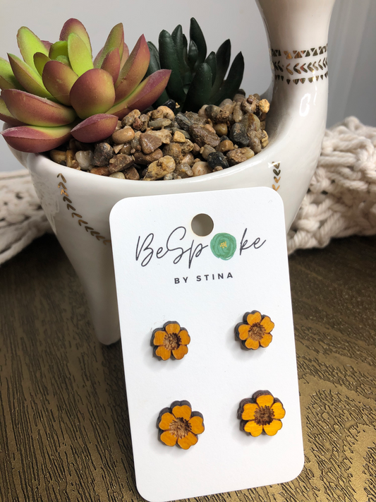 Mommy and Me Summer Flower Stud Earrings
