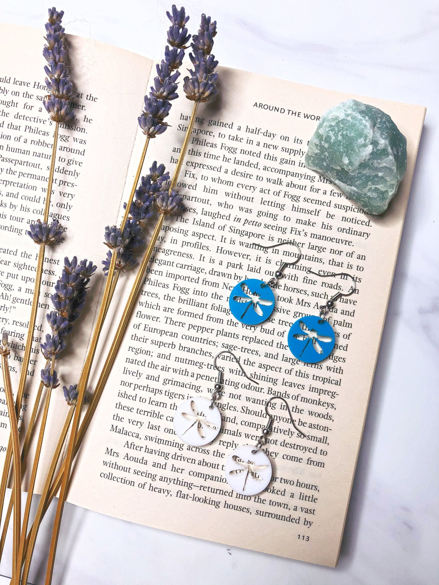 Spring Lovin' Dragonfly Earrings