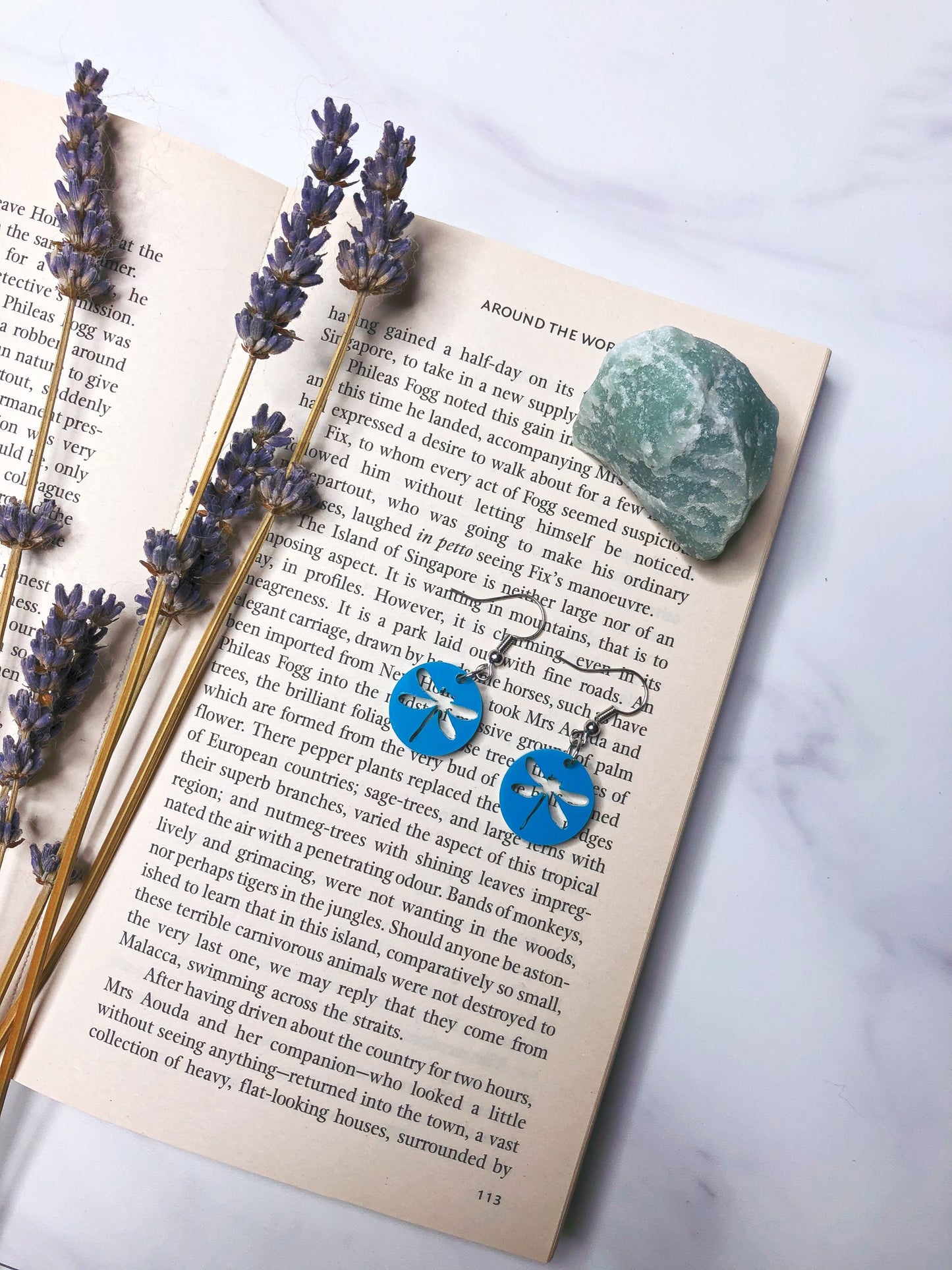 Spring Lovin' Dragonfly Earrings