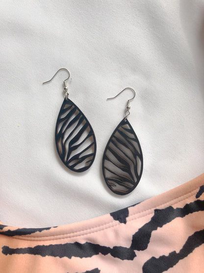 Kenzie Zebra Earrings