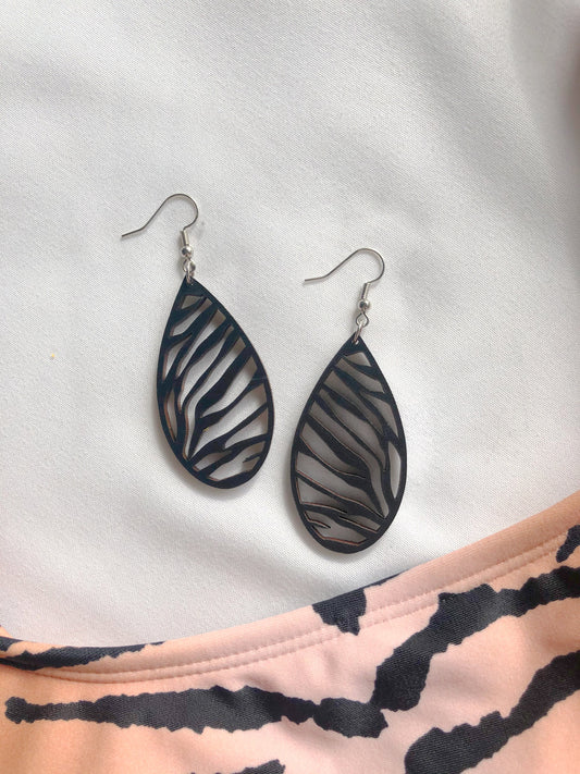 Kenzie Zebra Earrings