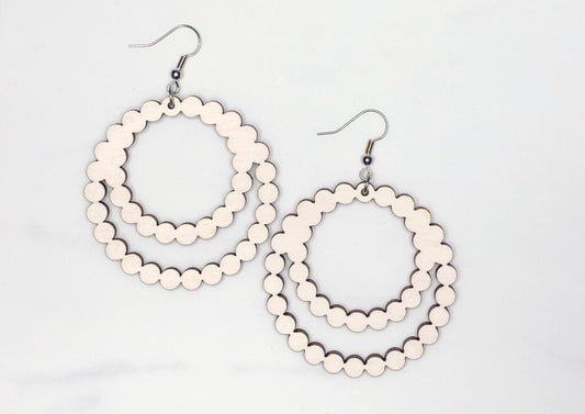 Faith Double Hoop Earrings