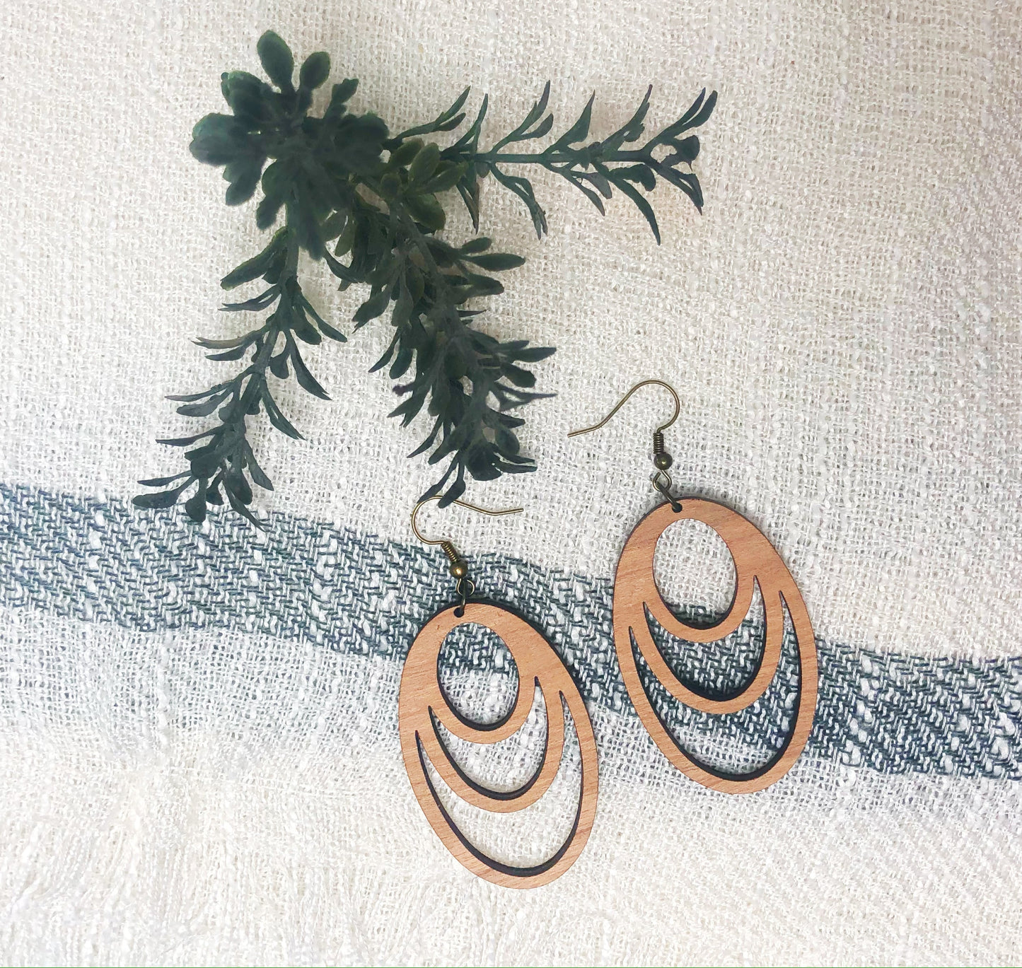 Cindy Lou Triple Hoop Earrings