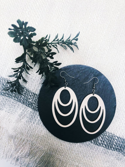 Cindy Lou Triple Hoop Earrings