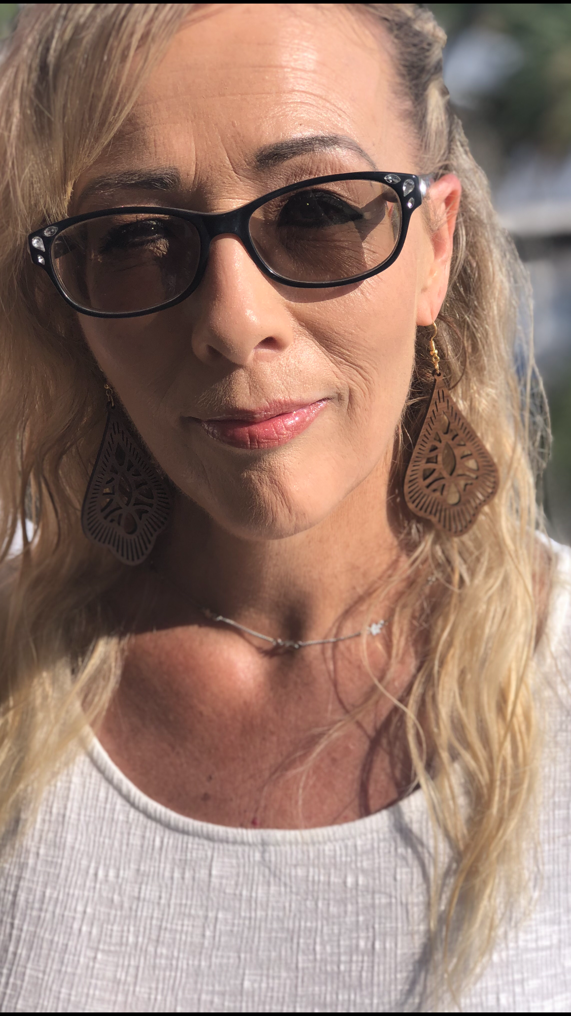 They Call Her Lacett Hardwood Earrings