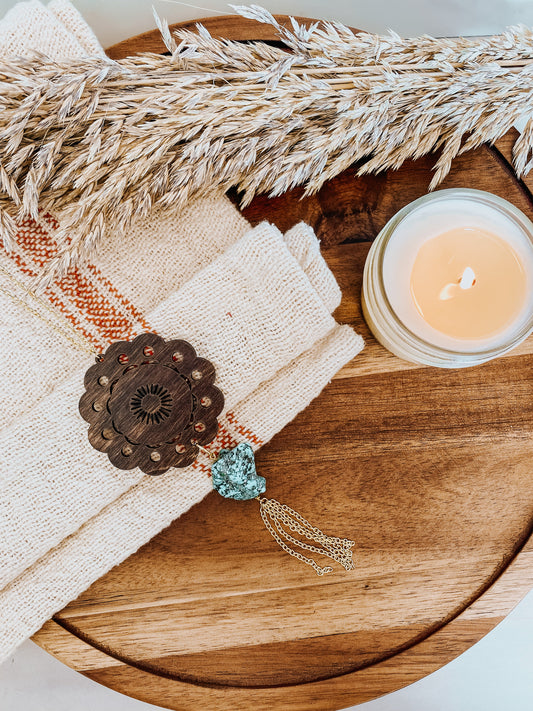 Boho Mandala Necklace