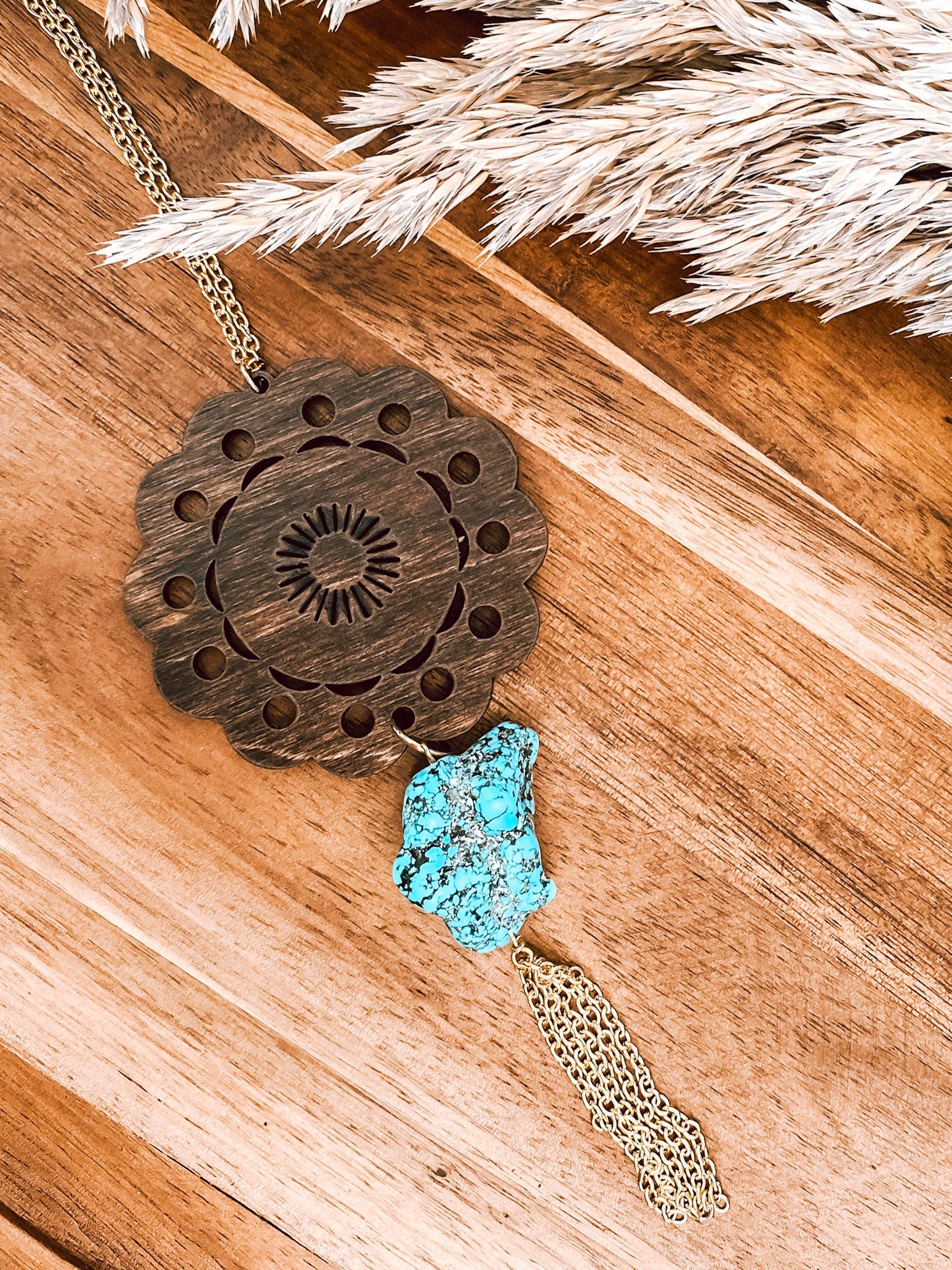 Boho Mandala Necklace
