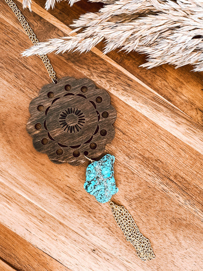 Boho Mandala Necklace
