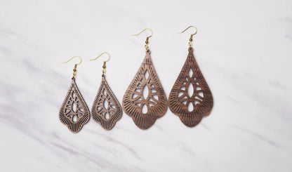 They Call Her Lacett Hardwood Earrings