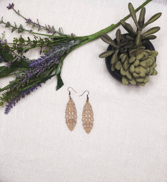 Jessica Forest Leaf Earrings