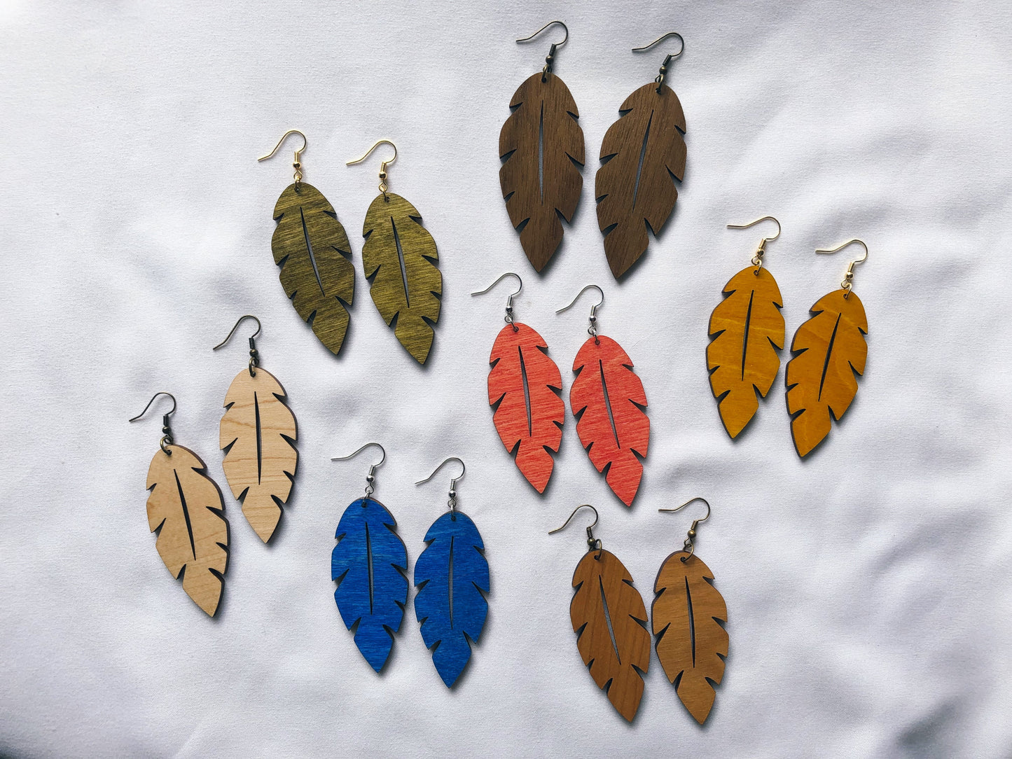 Palm Beach Leaf Earring