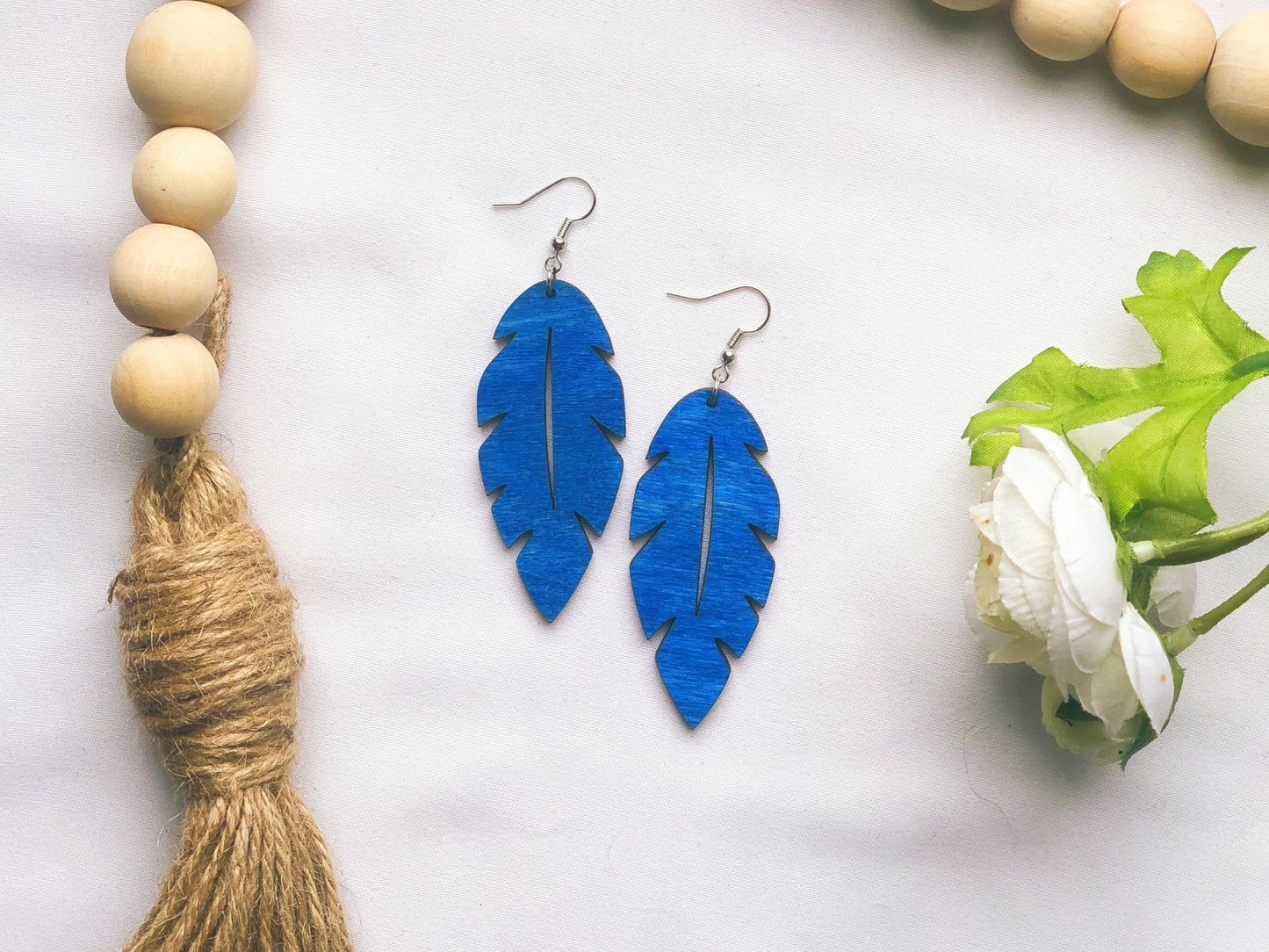 Palm Beach Leaf Earring