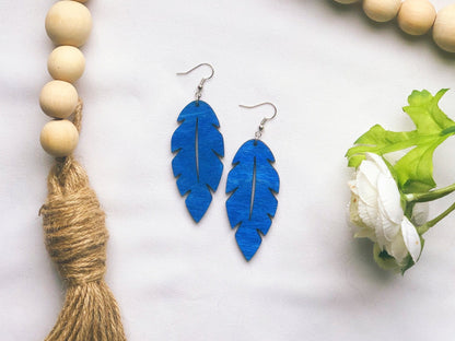 Palm Beach Leaf Earring