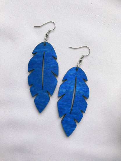 Palm Beach Leaf Earring