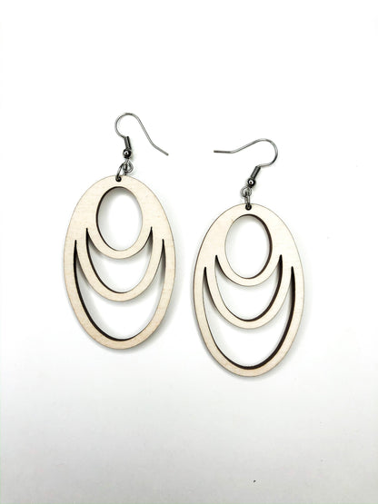 Cindy Lou Triple Hoop Earrings