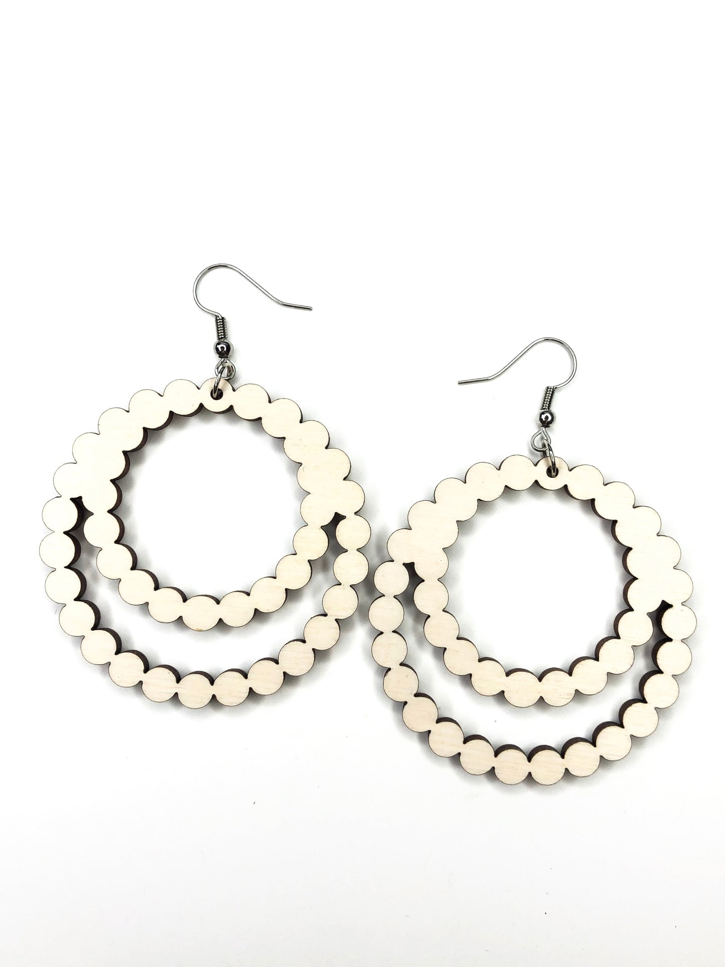 Faith Double Hoop Earrings
