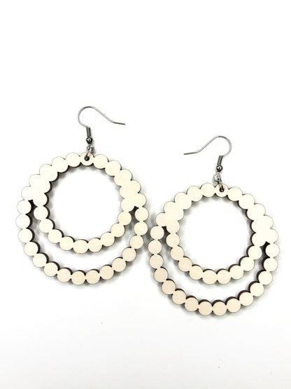 Faith Double Hoop Earrings