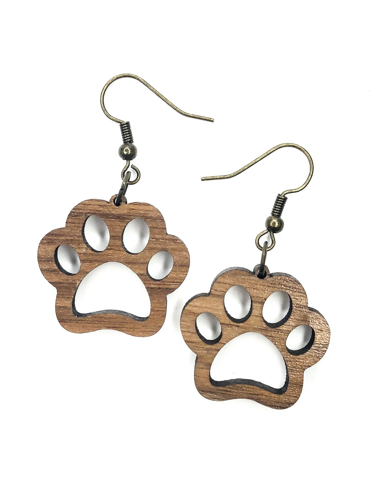 Fur Baby Paw Earrings