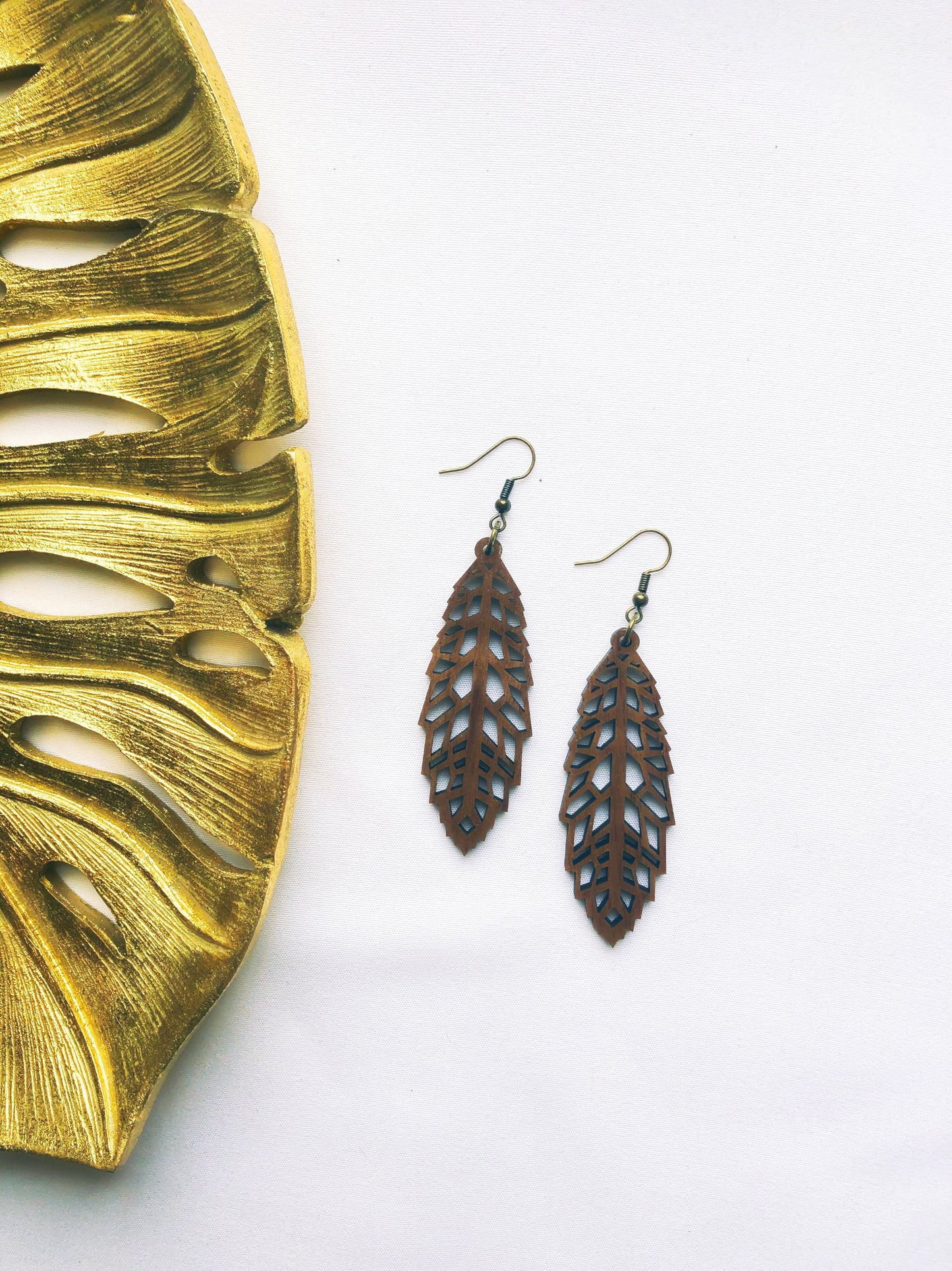 Jessica Forest Leaf Earrings