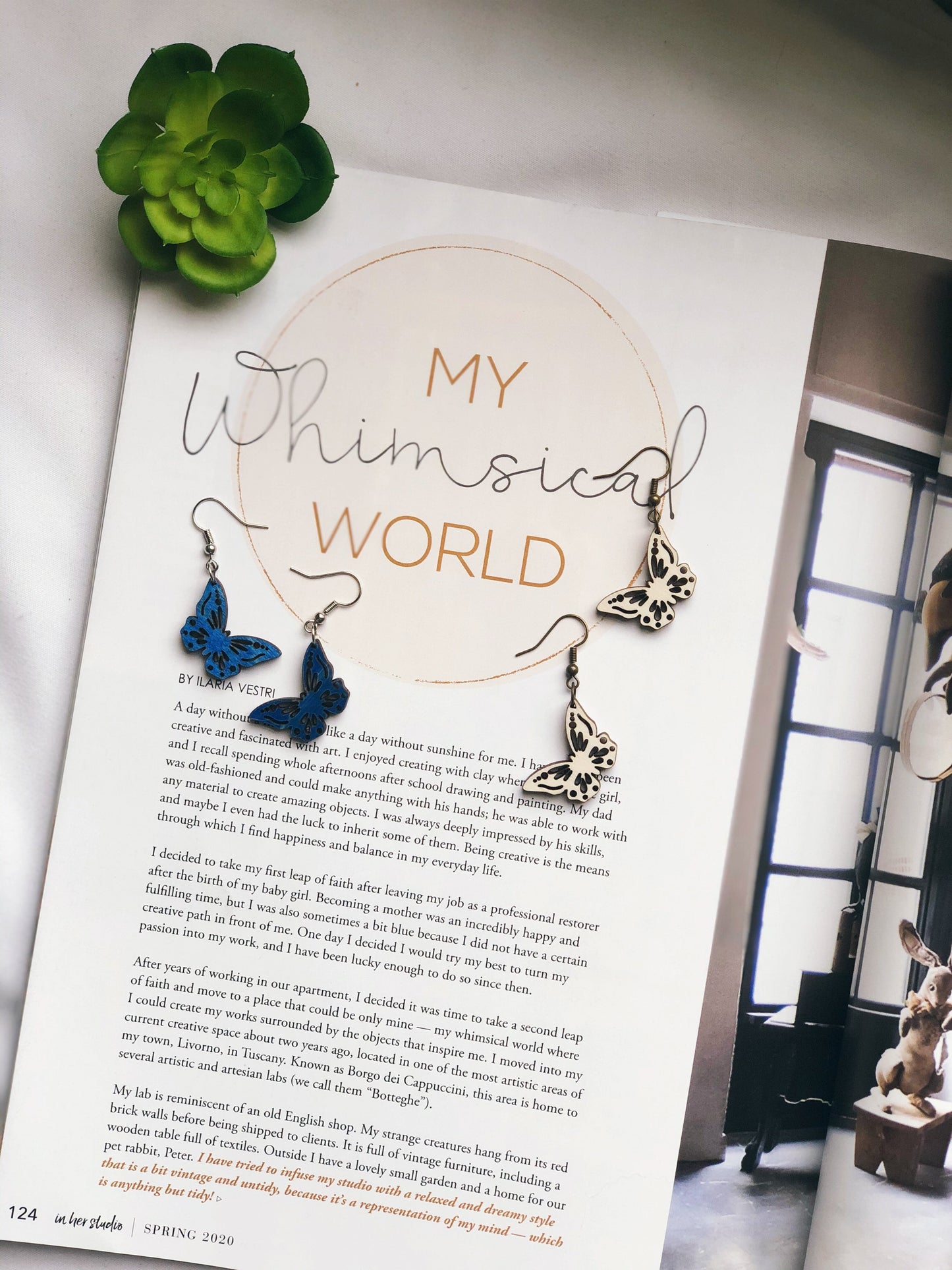 You Give Me Butterflies Earrings