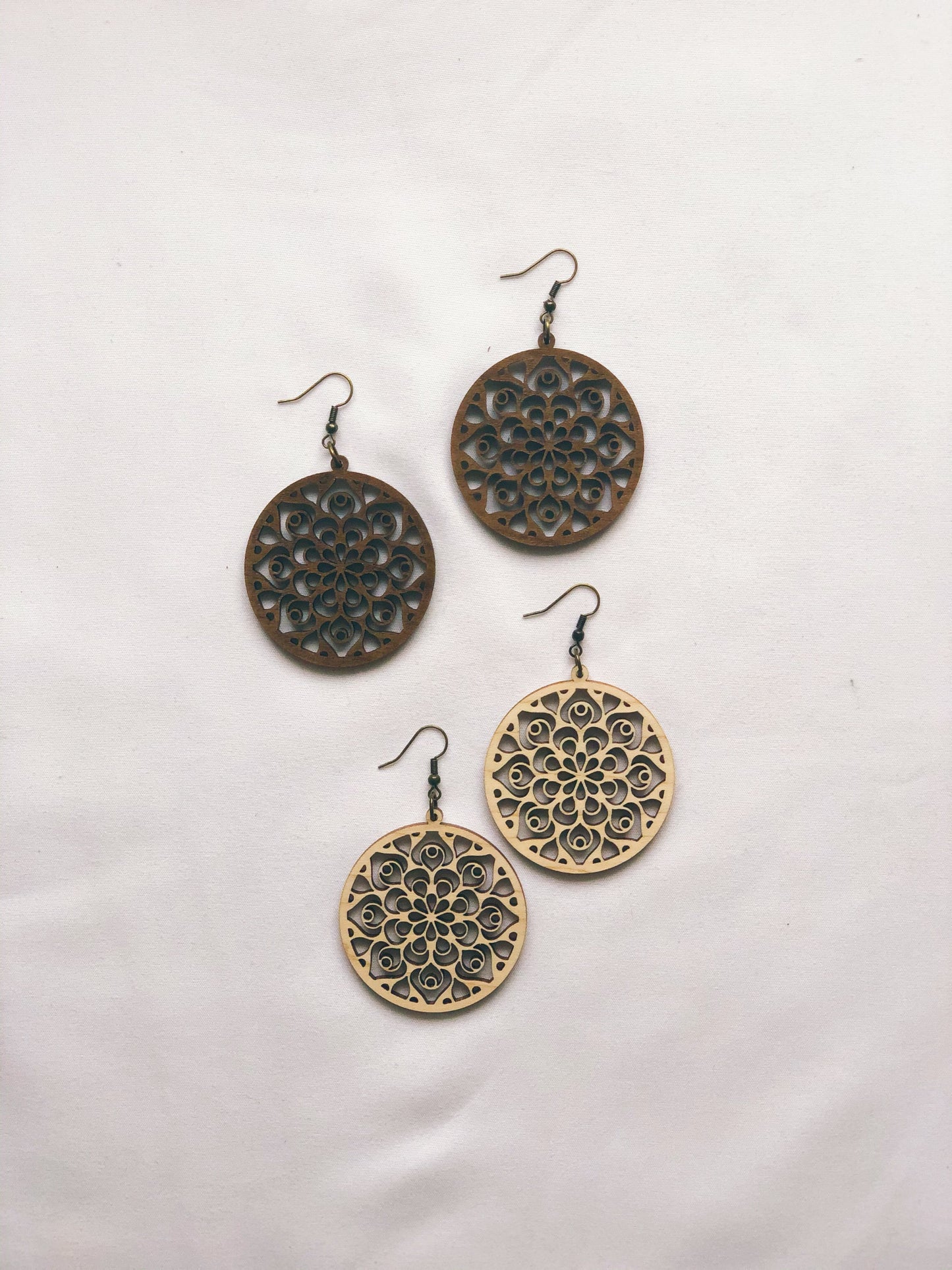 Lenita Mandala Flower Earrings