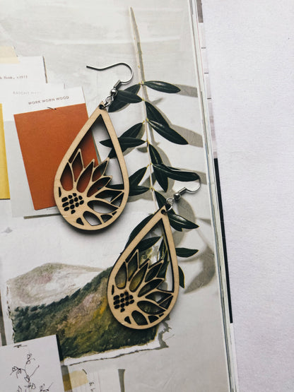 You're A Sunflower Earrings