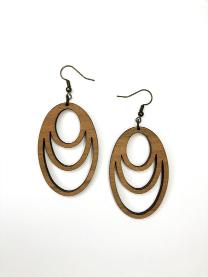 Cindy Lou Triple Hoop Earrings