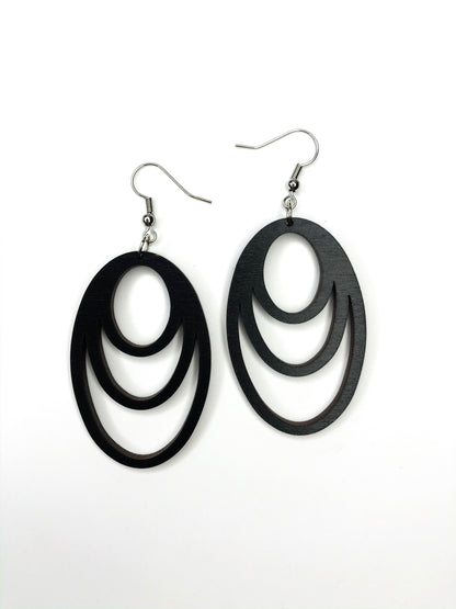 Cindy Lou Triple Hoop Earrings