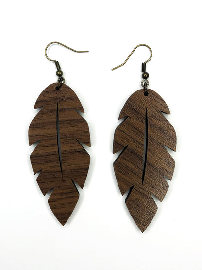 Palm Beach Leaf Earring