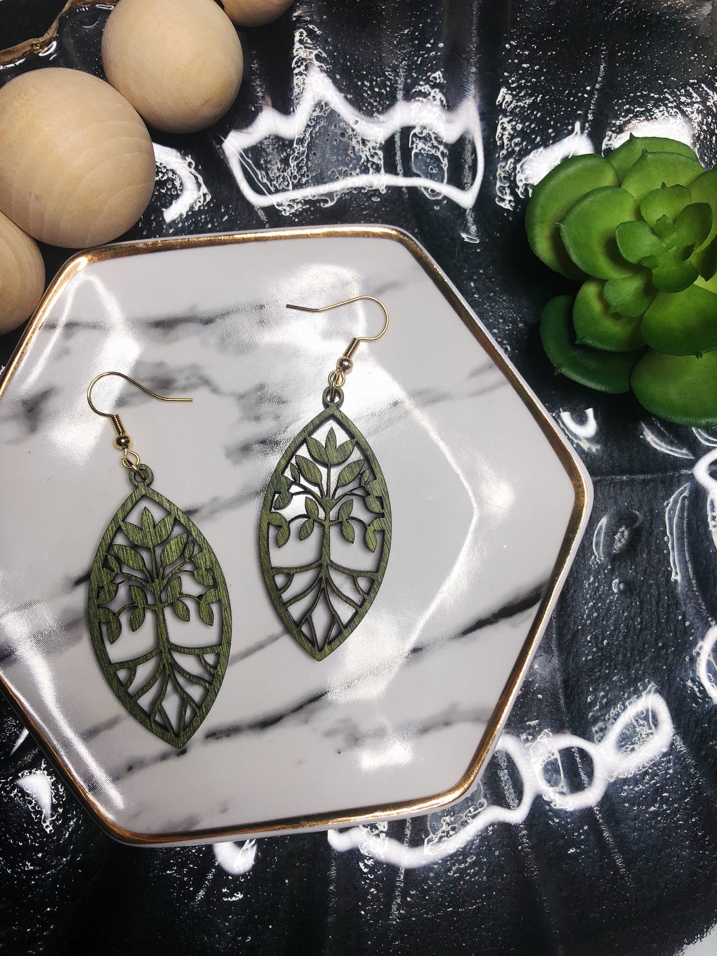 Ilana Tree of Life Earrings