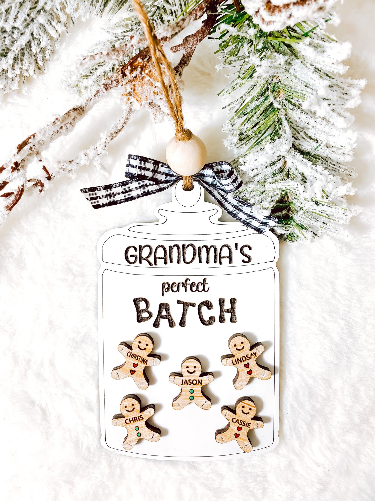 Perfect Batch Personalized Gingerbread Cookie Jar Ornament/Magnet