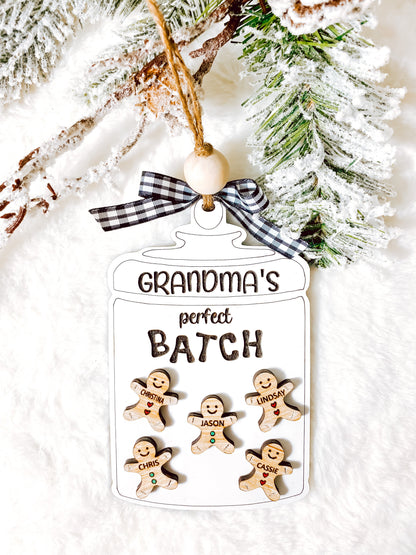 Perfect Batch Personalized Gingerbread Cookie Jar Ornament/Magnet