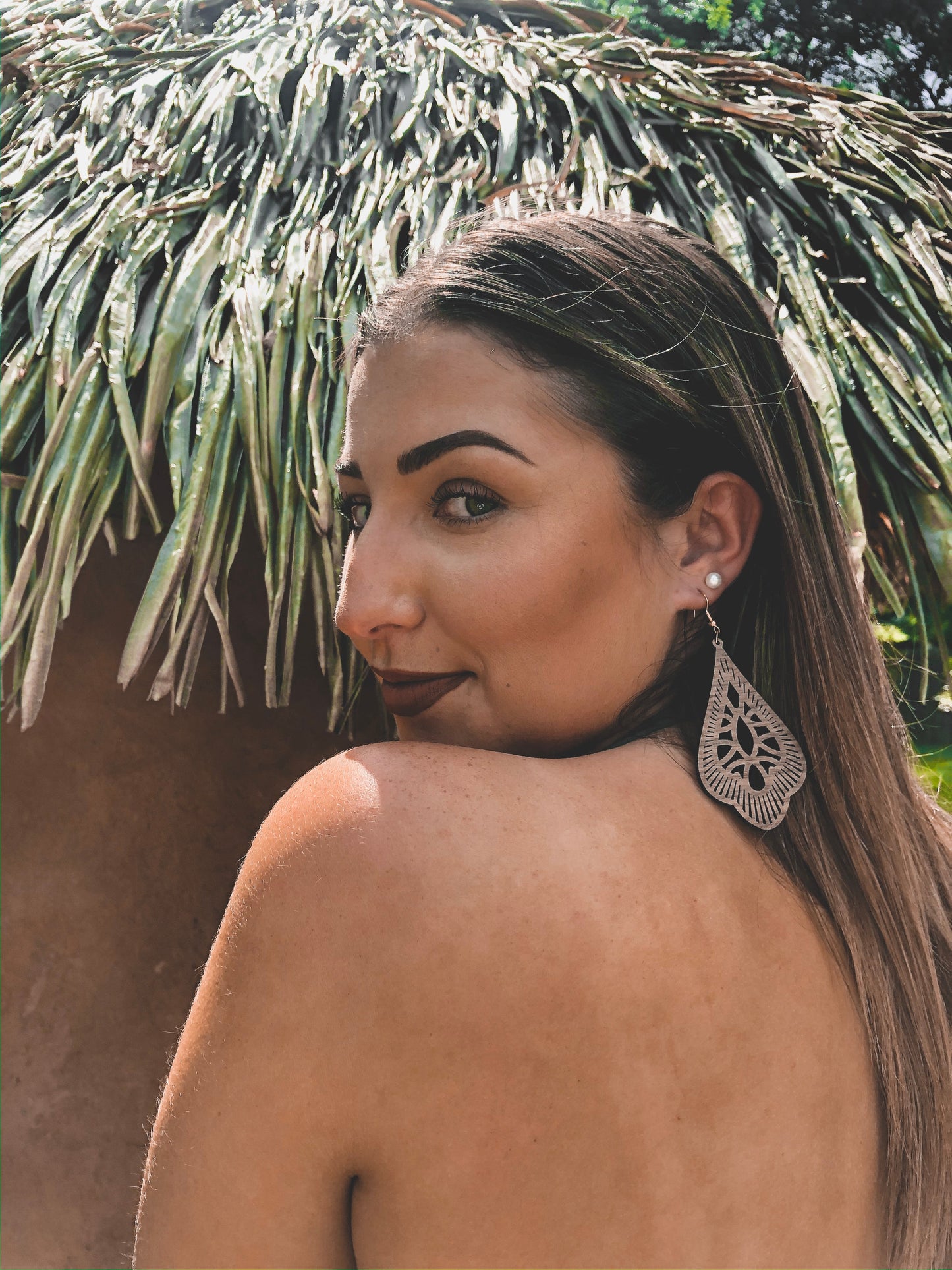 They Call Her Lacett Hardwood Earrings